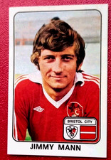 JIMMY MANN BRISTOL CITY BRISTOL CITY LEEDS BARNSLEY 79 PANINI STICKER No 84