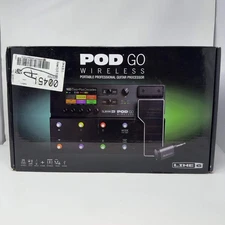 New Line 6 Pod Go Portable Professional Guitar Processor