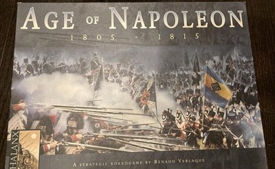 Age of Napoleon 1805-1815 Strategic Boardgame by 2003 Phalanx Games 1st Edition