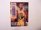 Nick Van Exel 1994 Fleer Ultra Autographed Card # 14