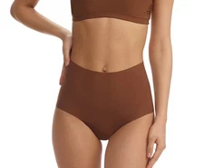 NEW! $38 COMMANDO BUTTER HIGH RISE BRIEFS UNDERWEAR CINNAMON SZ S