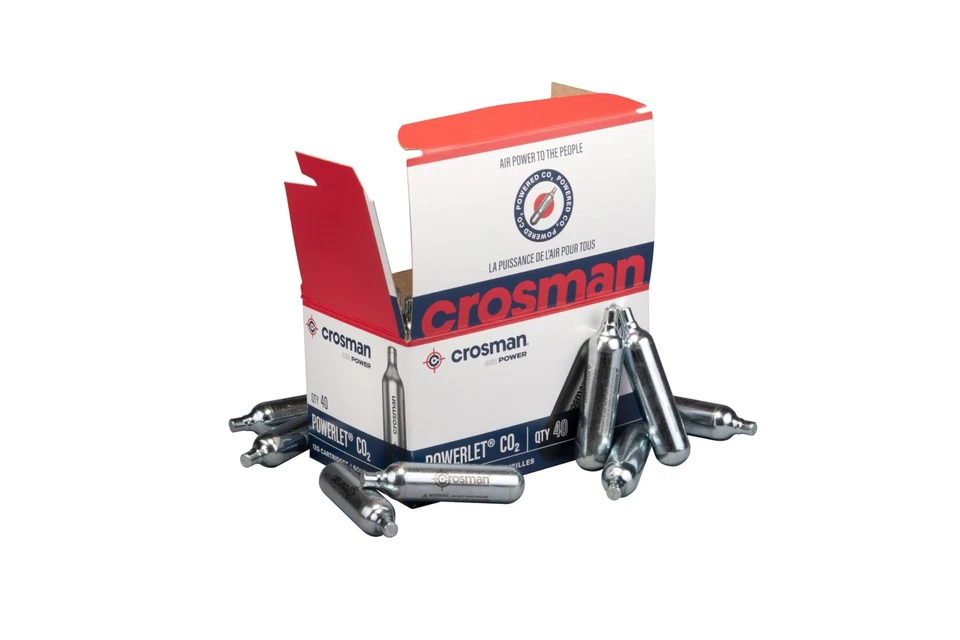 Crosman 12 Gram CO2 40 Cartridges - Image 3 of 4