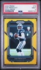 2022 Panini Prizm Dak Prescott Gold #/10 — PSA 9 — POP 3 none higher