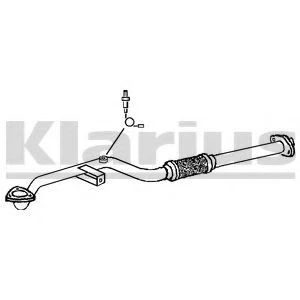 VEGAZ OR-264 Tubo de escape para OPEL Vectra B Sedán (J96) Vectra B CC (J96) - Imagen 2 de 4