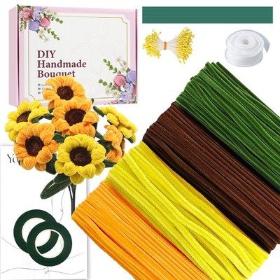 400 Pcs Pipe Cleaners Craft   4 Colors Chenille Stems for Crafts, DIY Art Sup...