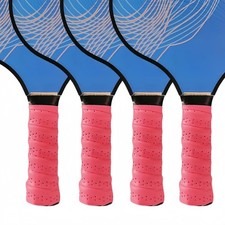 JMFahrrad Tennis Racket Grip Tapes, Anti-Slip Sweat Absorbing Standard, PInk