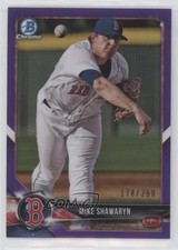 2018 Bowman Draft Chrome Purple Refractor 178/250 Mike Shawaryn #BDC-101 0c6