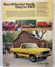 1978 Ford Styleside Pickup Truck Yellow Origi...