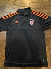 AMERICA DE CALI 2015 Adidas ORIGINAL POLO Talla L Diablo Logo Fútbol Fútbol