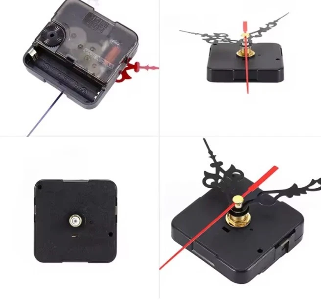 Mécanisme d'horloge domestique, mouvement d'heure, silencieux quartz boitier - Photo 2/4