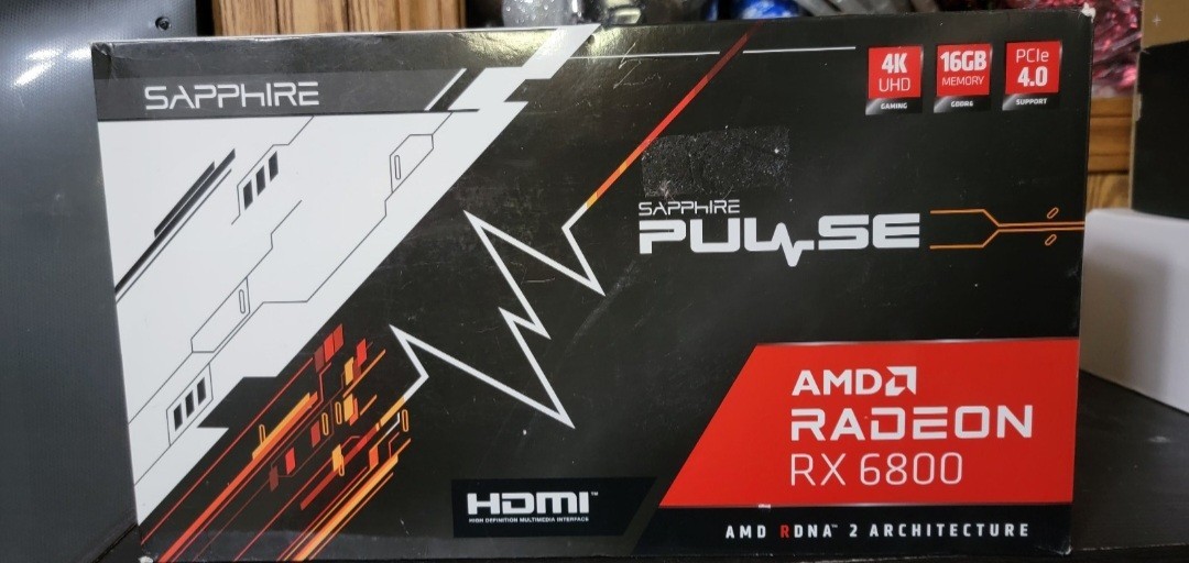 【動作◎】SAPPHIRE PULSE Radeon RX 6800 16GB VGA Sapphire Radeon RX 6800 XT PULSE 16GB (9949) | SAPPHIRE