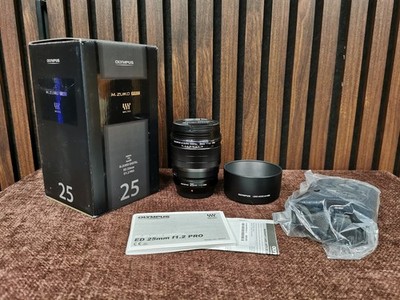 Olympus M. Zuiko Digital ED 25mm f/1.2 PRO Lens - EXCELLENT CONDITION