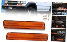 Front Bumper Signal Light Housing Compatible with Toyo-ta Land Amber Lens