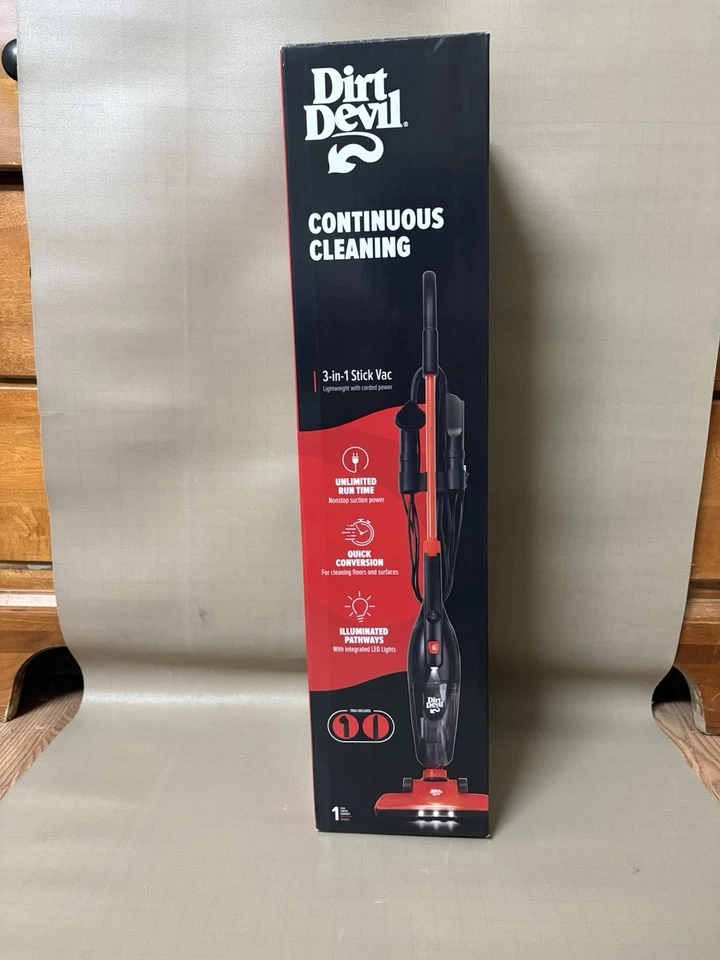 Dirt Devil 3-in-1 Lightweight Corded Stick and Handheld Multi-Surface Vacuum - Image 3 of 4