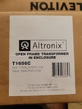 Altronix T1656C Open Frame Transformer, 16VAC @ 56VA, 115VAC, CAB4 Enclosure