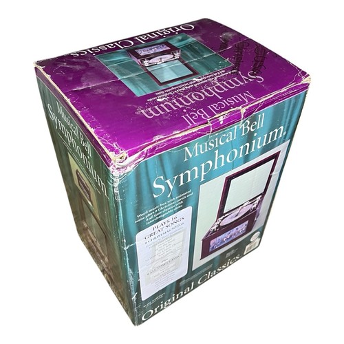 Musical Bell Symphonium Original Classics Music Box Animated Carousel 16 Disks - Picture 9 of 9