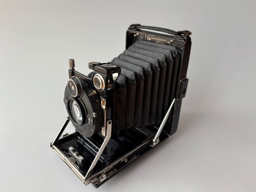 G.A. Krauss Stuttgart Knirps 1920 Vintage Folding Camera - Rare