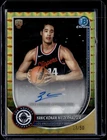 HL-P01 2025 Bowman Chrome Yanic Konan Niederhauser RC Auto Gold /50 BCA-YK