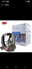 6800 Full Face Reusable Respirator Size Medium Full Face Gas Mask