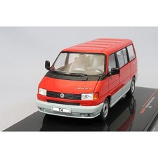 Ixo Volkswagen Transporter T4 1990 Red Model Van 1/43