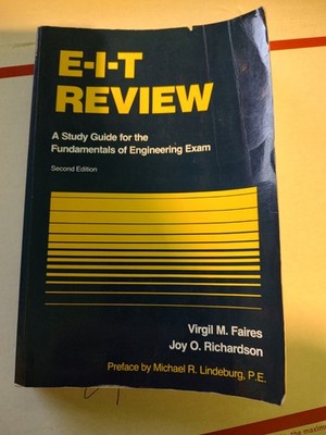 E-I-T Review A Study Guide For The Fundamentals Of Engineering Exam