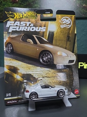  Hot Wheels Fast & Furious 25th 1994 Honda CRX DEL SOL HNW46 3/5