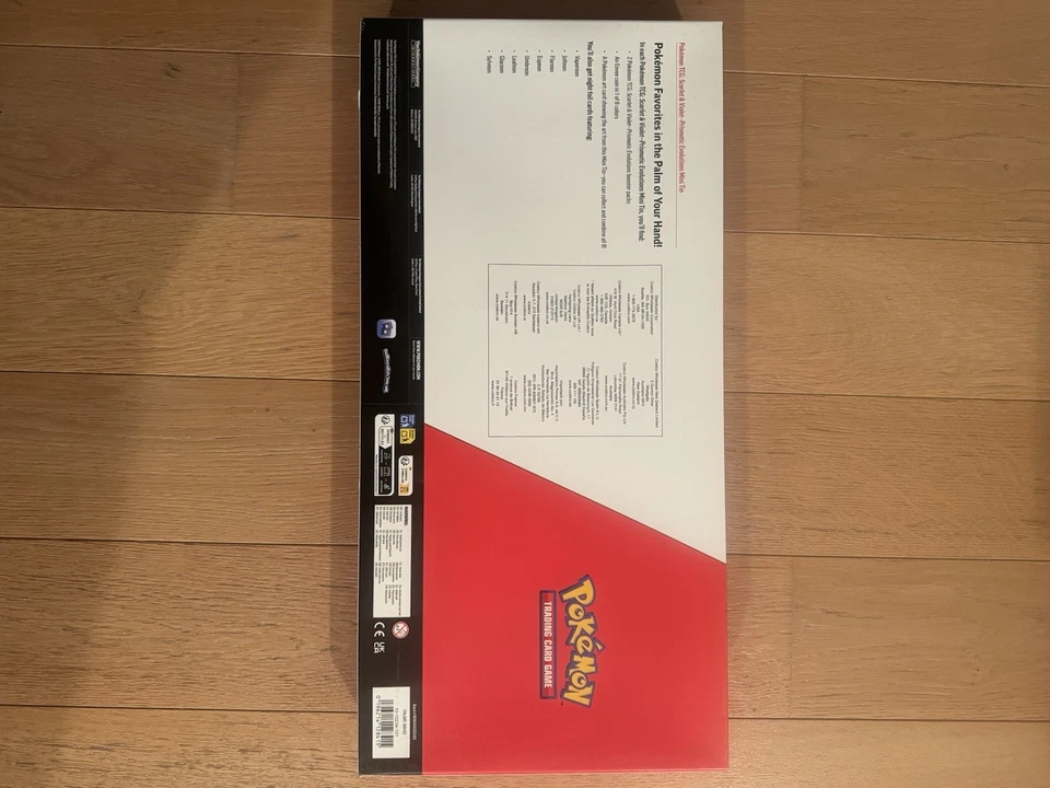 Pokemon TCG Prismatic Evolutions Costco Mini Tins 8er Pack EV 8.5 - Bild 2 von 2