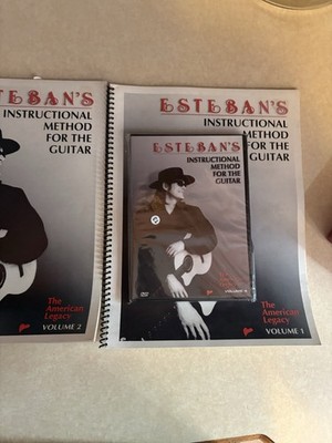 Esteban's Instructional Method for the Guitar: The American Legacy Lot Of 3 
