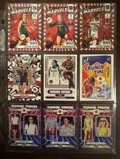 2025 Panini WNBA Basketball Fever  (9) card lot My House, NetMarvels ,parallels!