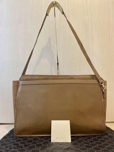 Sac bandoulière Gucci cuir authentique marron moyen femme Italie 116395