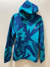 Jordan Essential AOP Fleece Pullover Active Hoodie Mens Medium DQ7507-322 S183