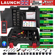 Launch X431 V4.0 Pros Elite Car Diagnostic Scanner K-ey Coding Bi-directional Bt