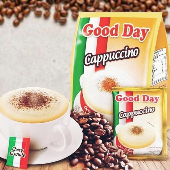 Good Day Cappuccino Instant Coffee ( 20 x25g Sachets ) كابتشينو