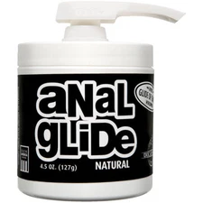 Doc Johnson Anal Glide Natural Personal Lube Lubricant 4.5 oz