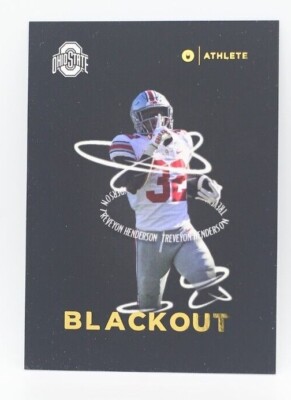   Pick your BLACKOUT GOLD single card 2023 ONIT Ohio State Buckeyes Football  
