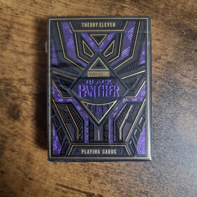 Black Panther Spielkarten Neu & Sealed Marvel Theorie11 USPCC Deck