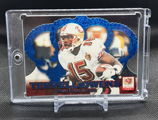 1996 Terrell Owens Rookie Pacific Crown Royale Platinum Blue RC Upgrade NM/MT