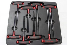 L-Shaped Combination Ball Hex Wrench Set (3/32-1/4") NICE!!