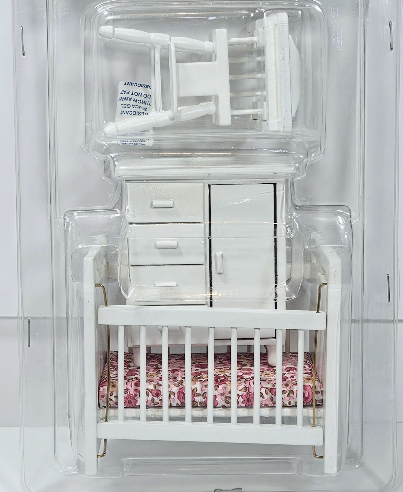 Mayberry Street Miniatures Nursery Set 3 pc Doll House Furniture NEW