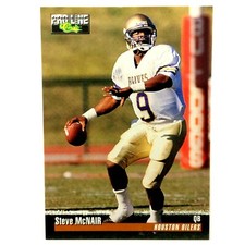 Steve McNair 1995 Pro Line Rookie Card #99 NFL Houston Oilers Alcorn State . rookie card picture