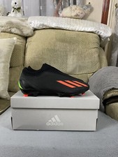 Image of Adidas X Speedportal.3 LL FG Black Football Boots BNIB Size 9uk Men’s GW8471