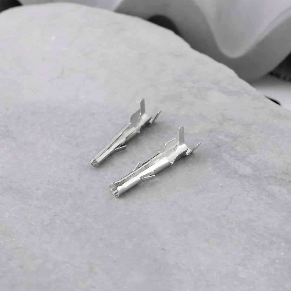 10 x coppia connettori Tamiya M + W per batteria RC NiMH Airsoft trasparente - Immagine 4 di 4