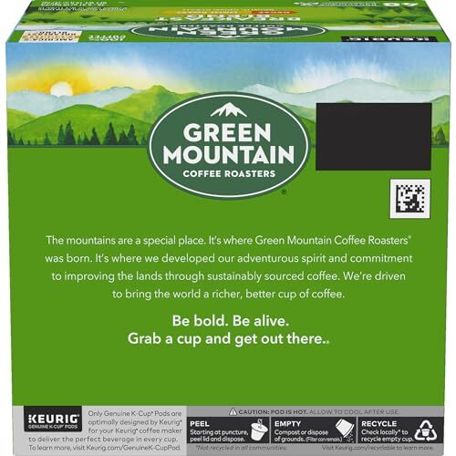 Green Mountain Coffee Roasters Decaf Light Roast K Cup Pods 48 Count