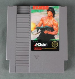 Rambo NES CIB, 1988, Nintendo, Vintage Cartridges, Video Games