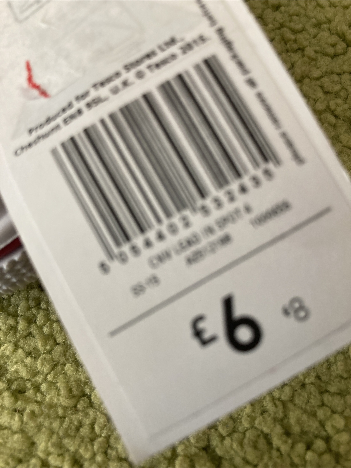 Tesco F&F Girls Size C4  Navy, Pink & White Polka Dot Canvas slip Ons. BNWT image 2