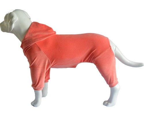 Dog Cosy Pyjama XS in Turquoise Green Dog Jumper Coat Winter Velvet Soft - Picture 2 of 8