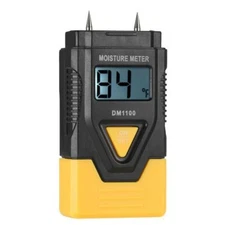 3 In 1 Wood Cardboard Mixed Soil Moisture Meter LED Concrete Humidity Meter