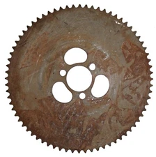 72T #35 Steel Sprocket 2.08" Bolt Circle 1-1/2" ID Go Kart Cart Parts Mini Bike 