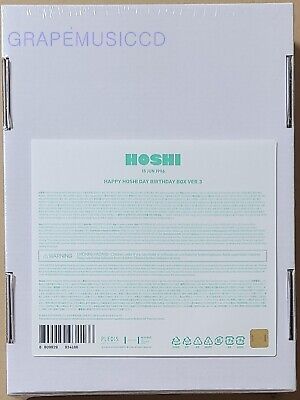 SEVENTEEN HOSHI OFFICIAL GOODS HAPPY HOSHI DAY BIRTHDAY BOX SEVENTEEN HOSHI OFFICIAL GOODS HAPPY HOSHI DAY BIRTHDAY BOX