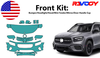 For Mercedes-Benz GLB Base Line 2024-2025 Front Paint Protection Film PreCut PPF